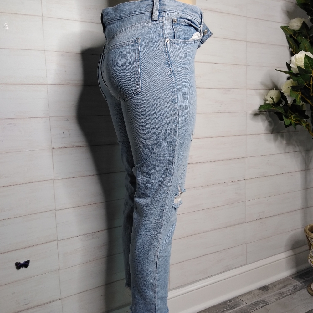 Free People High Rise Distressed jeans - Picture 5 of 12